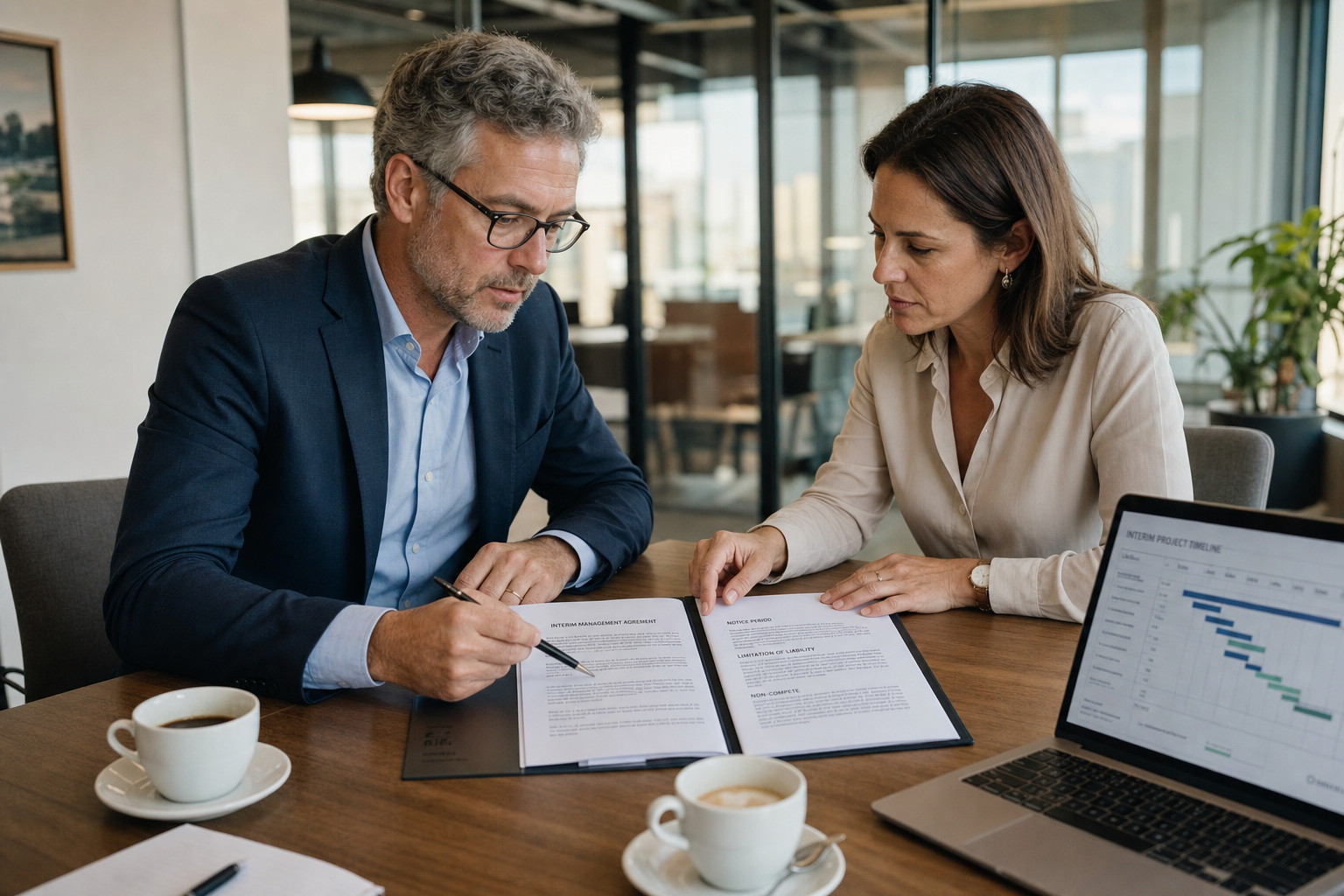 Waar moet je op letten in een interim contract (opzegtermijn, aansprakelijkheid en concurrentiebeding) voordat je een interim opdracht accepteert?