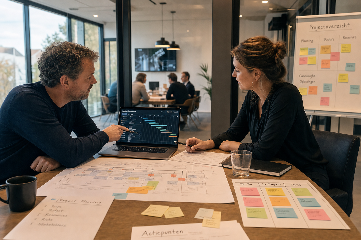 Hoe bepaal je of je beter een projectmanagement specialist inhuurt of eerst je interne projectprocessen en tooling moet verbeteren?